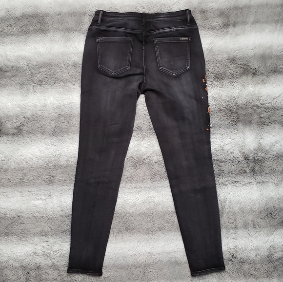 Black charcoal Bebe jeans , jegging for woman - Picture 3 of 10